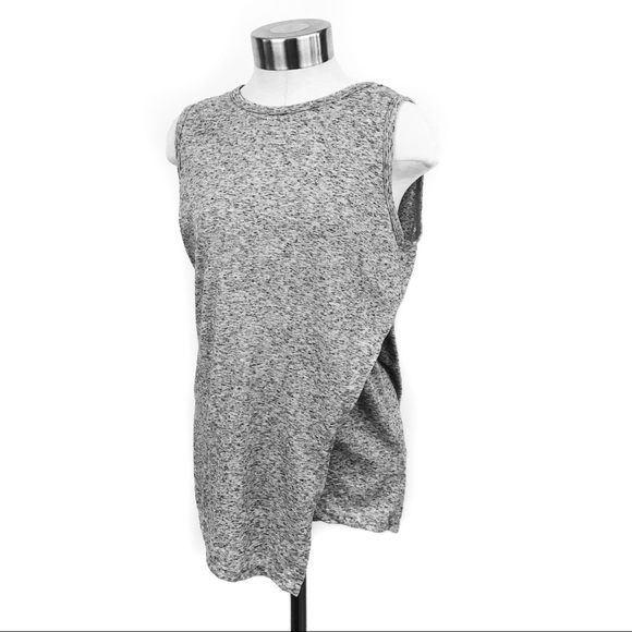 Athleta Tops - Athleta asymmetric gray top